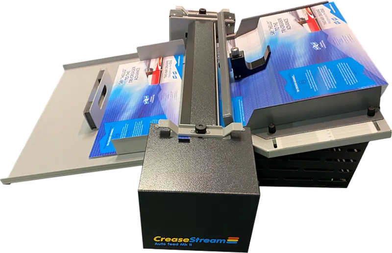 Cordonatrice e perforatrice Mini Feed con alimentazione automatica