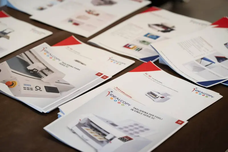 Brochure e materiale informativo dell’evento
